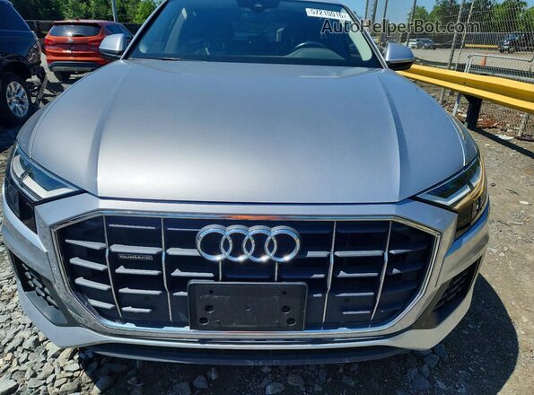 WA1AVAF14MD022457 2021 AUDI Q8 Silver Вид підкапотного простору