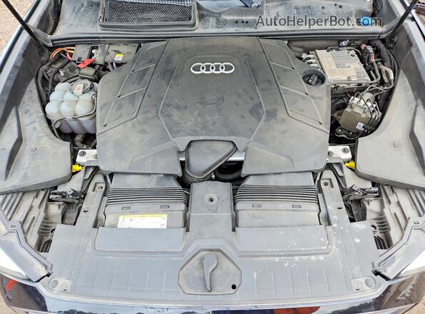 WA1AVAF17KD021476 2019 AUDI Q8 Black Rear interior view