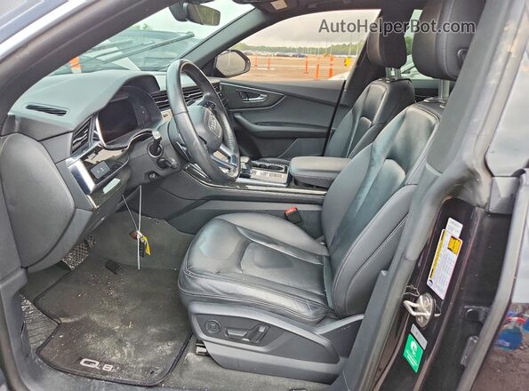 WA1AVAF17KD021476 2019 AUDI Q8 Black Front interior view