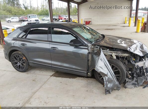 WA1AWBF14MD011476 2021 AUDI SQ8 Gray Սալոնի հետևի տեսք