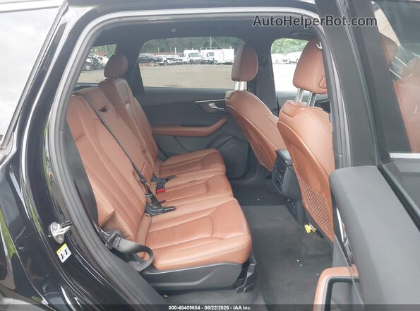 WA1AXAF74LD010354 2020 AUDI Q7 Black Vista de la etiqueta del VIN
