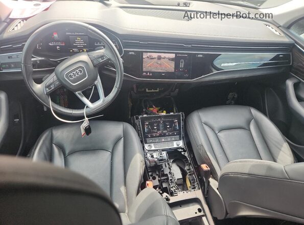 WA1AXBF75PD001612 2023 AUDI Q7 Black Առջևի վահանակի տեսք