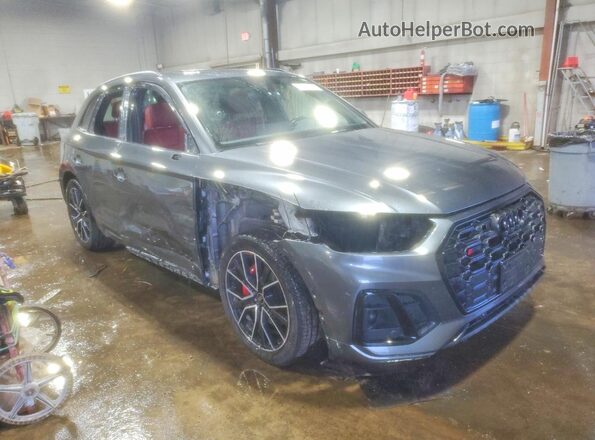 WA1B4AFY0P2161442 2023 AUDI SQ5 Charcoal Передня права чверть