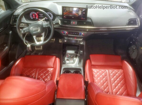 WA1B4AFY0P2161442 2023 AUDI SQ5 Charcoal Вид панелі приладів
