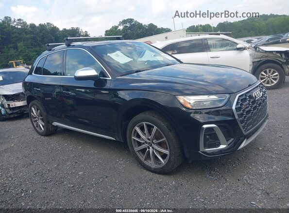 WA1B4AFY1N2113090 2022 AUDI SQ5 Black Rear interior view