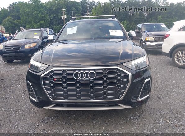WA1B4AFY1N2113090 2022 AUDI SQ5 Black Instrument cluster view