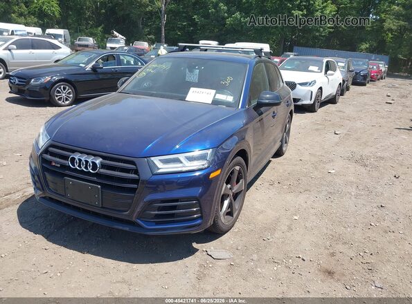 WA1B4AFY2K2095064 2019 AUDI SQ5 Blue Front left