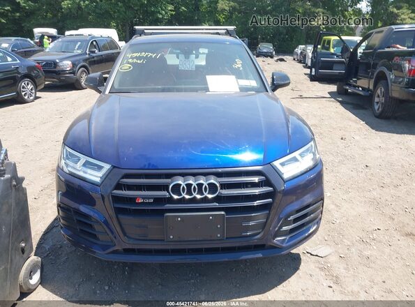 WA1B4AFY2K2095064 2019 AUDI SQ5 Blue Front view