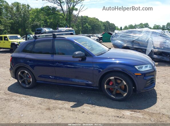 WA1B4AFY2K2095064 2019 AUDI SQ5 Blue Rear interior view
