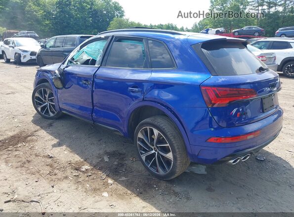 WA1B4AFY2N2049545 2022 AUDI SQ5 Blue Trasero izquierdo
