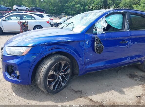 WA1B4AFY2N2049545 2022 AUDI SQ5 Blue Vista frontal