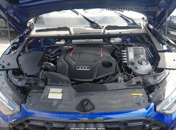 WA1B4AFY2N2049545 2022 AUDI SQ5 Blue Vista trasera