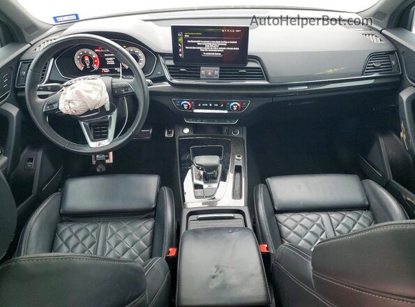 WA1B4AFY3M2030727 2021 AUDI SQ5 Gray Առջևի վահանակի տեսք