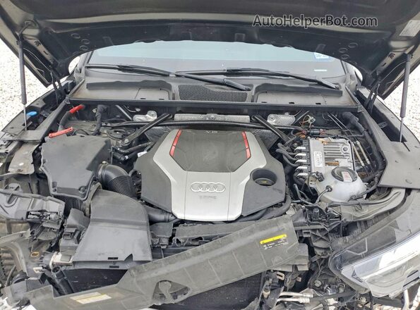 WA1B4AFY3M2030727 2021 AUDI SQ5 Gray Շարժիչի բաժամունքի տեսք