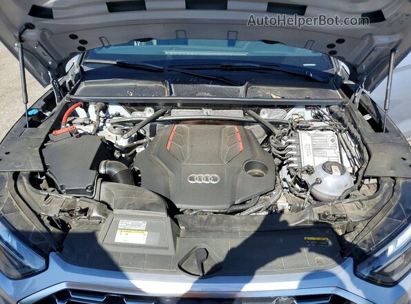 WA1B4AFY3P2112994 2023 AUDI SQ5 Gray ძრავის განყოფილების ხედი