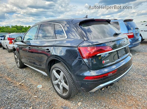 WA1B4AFY4N2135679 2022 AUDI SQ5 Black Հետևի ձախ