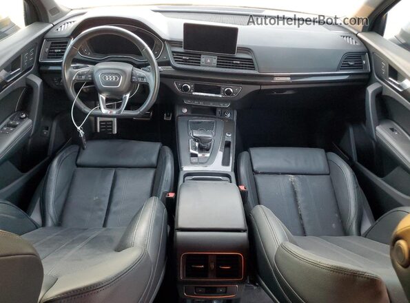 WA1B4AFY6K2001008 2019 AUDI SQ5 Silver Вид панелі приладів