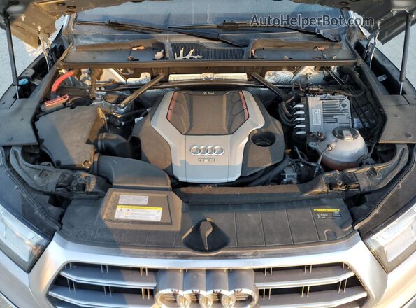 WA1B4AFY6K2001008 2019 AUDI SQ5 Silver Вид підкапотного простору