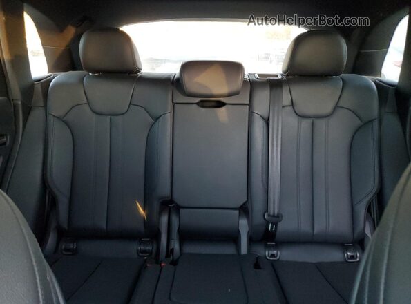 WA1B4AFY6K2001008 2019 AUDI SQ5 Silver Вид задніх сидінь
