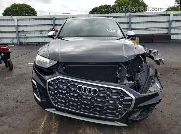 WA1B4AFY6M2027322 2021 AUDI SQ5 Black Widok z przodu