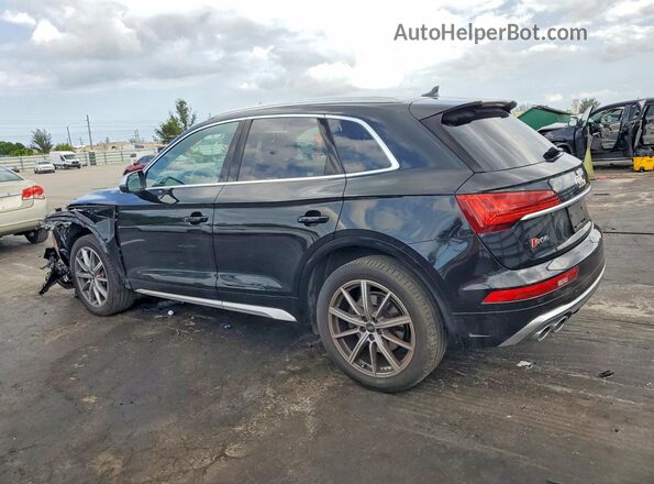WA1B4AFY6M2027322 2021 AUDI SQ5 Black Tył lewy
