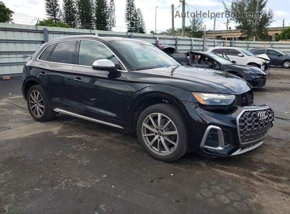 WA1B4AFY6M2027322 2021 AUDI SQ5 Black Przód prawy