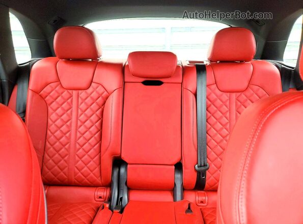 WA1B4AFY6M2027322 2021 AUDI SQ5 Black Widok tylnych siedzeń