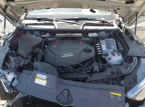 WA1B4AFY6N2025555 2022 AUDI SQ5 Gray Вид задньої частини салону
