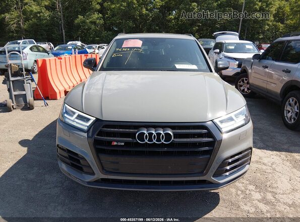 WA1B4AFY7K2087400 2019 AUDI SQ5 Gray Widok zestawu wskaźników