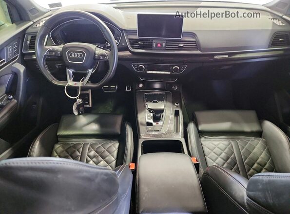 WA1B4AFY8K2081735 2019 AUDI SQ5 Black Առջևի վահանակի տեսք