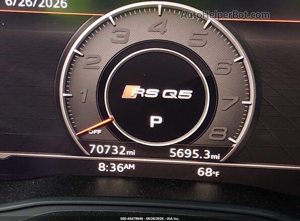 WA1B4AFY8L2043892 2020 AUDI SQ5 Black 