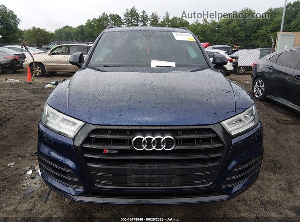 WA1B4AFY8L2043892 2020 AUDI SQ5 Black Вид щитка приладів