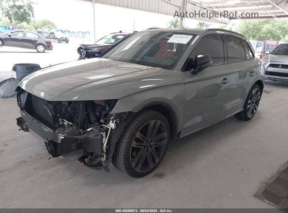 WA1B4AFY9K2139951 2019 AUDI SQ5 Gray Передня ліва чверть