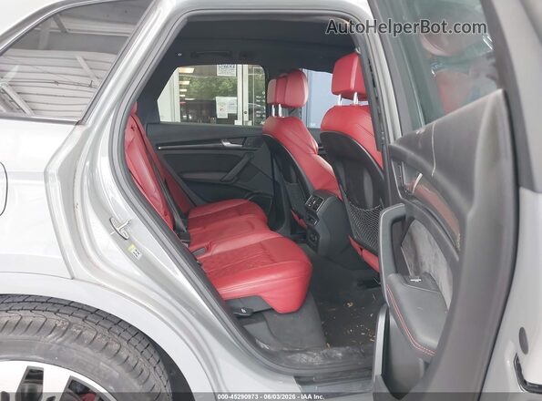 WA1B4AFY9K2139951 2019 AUDI SQ5 Gray Вид наклейки з VIN-кодом