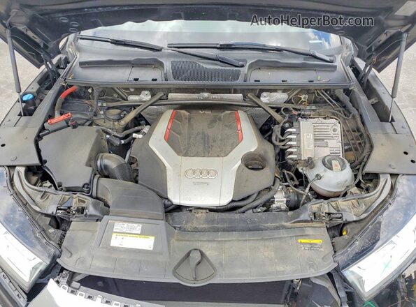 WA1B4AFYXL2021814 2020 AUDI SQ5 Black Engine compartment view