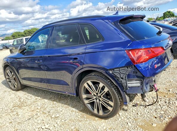 WA1B4AFYXL2070009 2020 AUDI SQ5 Blue უკანა მარცხენა