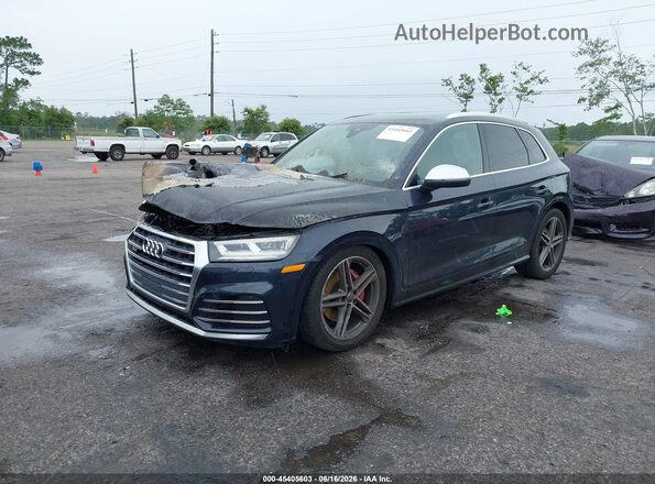 WA1B4BFY0K2079984 2019 AUDI SQ5 Dark Blue Przód lewy