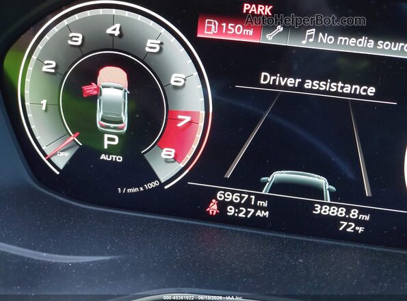 WA1BAAFY3M2040487 2021 AUDI Q5 Gray 