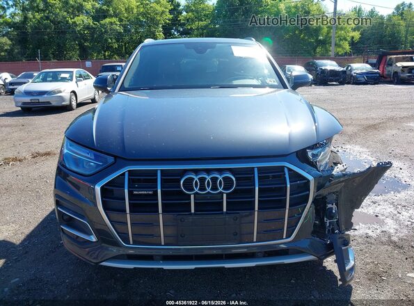 WA1BAAFY3M2040487 2021 AUDI Q5 Gray Instrument cluster view