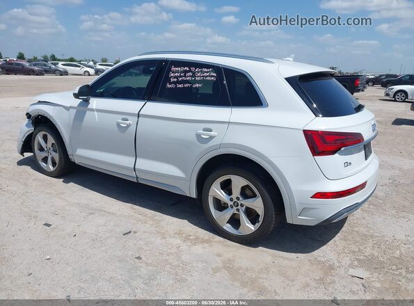 WA1BAAFY3M2133414 2021 AUDI Q5 White უკანა მარცხენა