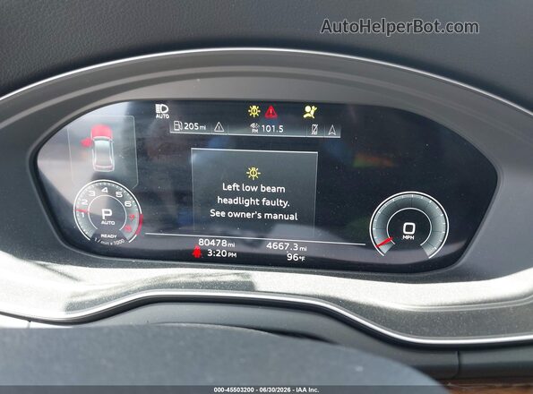 WA1BAAFY3M2133414 2021 AUDI Q5 White უკანა სავარძლების ხედი