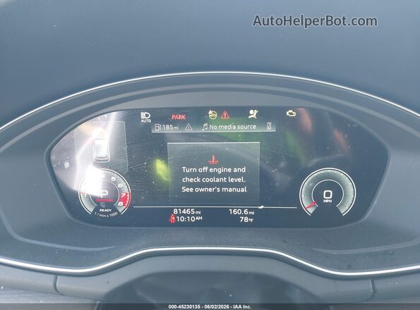 WA1BAAFY4M2067925 2021 AUDI Q5 White Widok tylnych siedzeń
