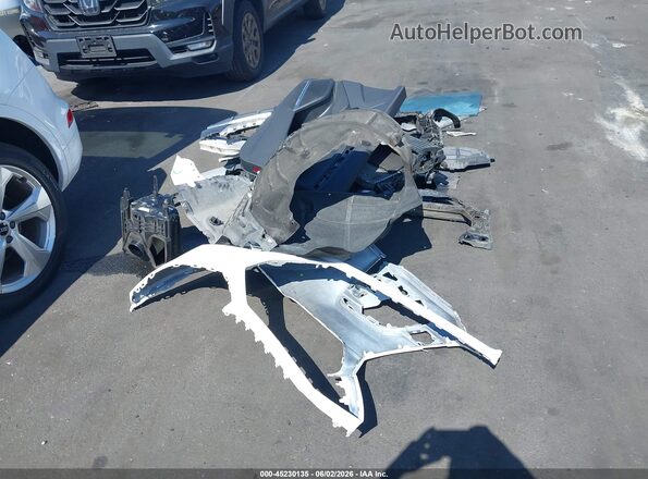 WA1BAAFY4M2067925 2021 AUDI Q5 White Widok zestawu wskaźników