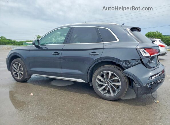 WA1BAAFY7M2018170 2021 AUDI Q5 Gray Задня ліва чверть
