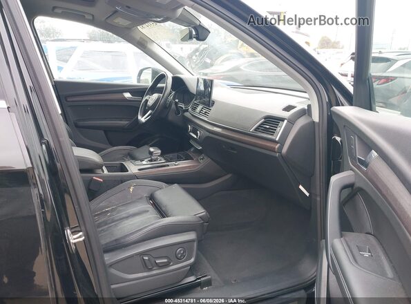 WA1BAAFY8M2009977 2021 AUDI Q5 Black Widok wnętrza z przodu