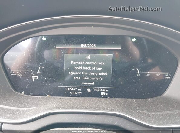 WA1BAAFY8M2009977 2021 AUDI Q5 Black Widok tylnych siedzeń
