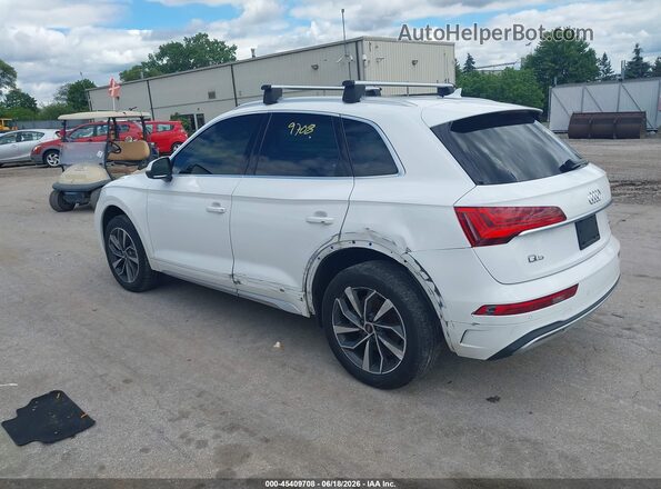 WA1BAAFY8M2018789 2021 AUDI Q5 White უკანა მარცხენა