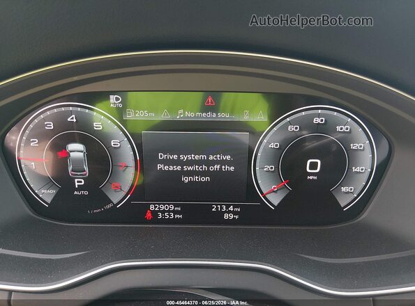 WA1BAAFY9M2007851 2021 AUDI Q5 Gray Widok tylnych siedzeń