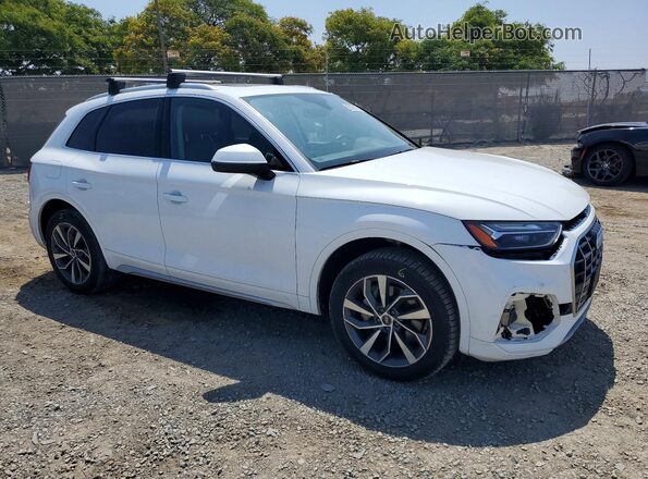 WA1BAAFY9M2019448 2021 AUDI Q5 Белый Передняя правая четверть
