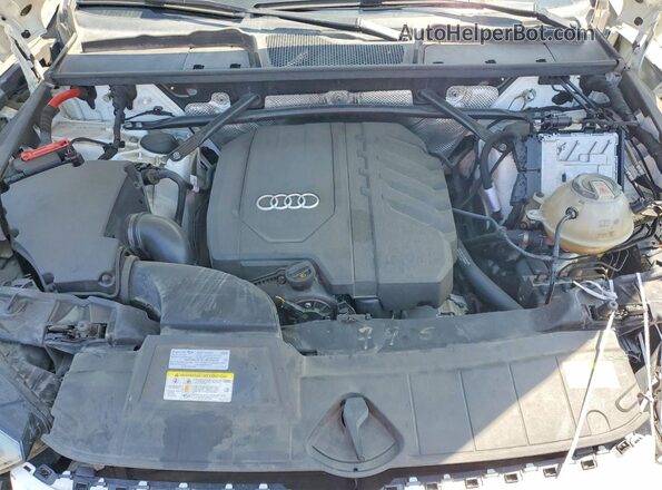 WA1BAAFY9M2019448 2021 AUDI Q5 Белый Вид подкапотного пространства